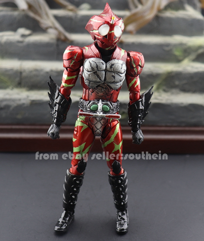 特撮 SHFiguarts KAMEN RIDER AMAZON ALFA Bandai Shf Kamen Rider Amazon Amazons Alfa White Eyed Uncle