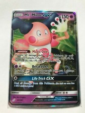 Mr. Mime GX ULTRA RARE 67/181 Team Up Pokemon card TCG NM HOLO 2019 on eBay