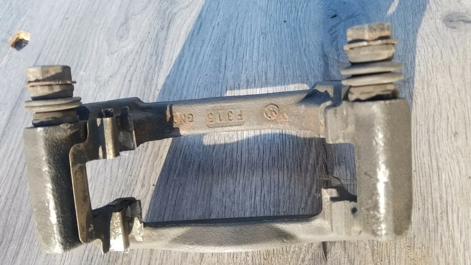 2004-2008 Audi A8 Quattro Rear Right Brake Caliper Mounting Bracket OEM - Image 3 of 4