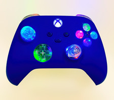 Controller Microsoft Xbox One - Shock Blue - con mod LED personalizzato - ottimo REGALO