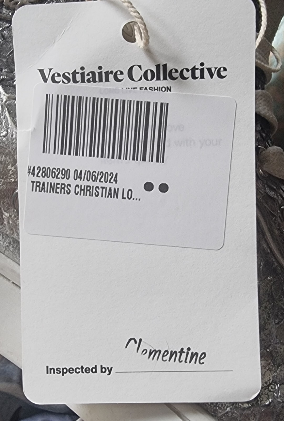 Christian Louboutin Silver Python Trainers High T… - image 18