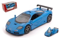 Kinsmart Mclaren F1 Gtr 1995 Blau 12Cm Box Statisches Modell Diecast