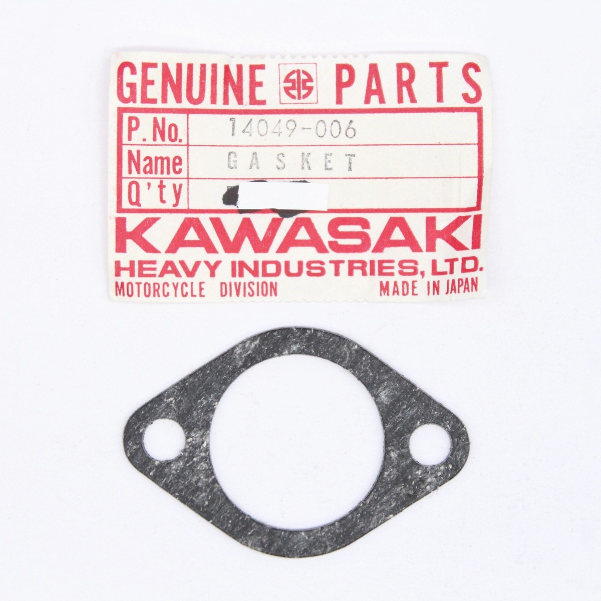 Kawasaki Fuel Drain Gasket Part Number - 14049-006 | eBay