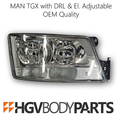 MAN TGX Scheinwerfer mit DRL LED OEM Original Qualität RH