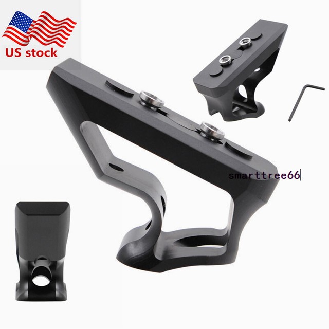 US fit M-lok Handguard Grip Skeletonized Vertical Angled Foregrip for Rifle Alu