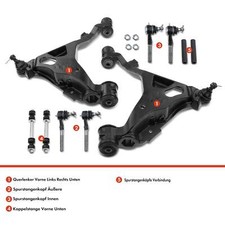 Anteriore Superiore & Inferiore Sospensione Braccio Controllo & Kit Biellette 5056167415169
