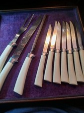 Forgecraft Olde Forge Knife set Made in the USA Set Of 10 Pieces