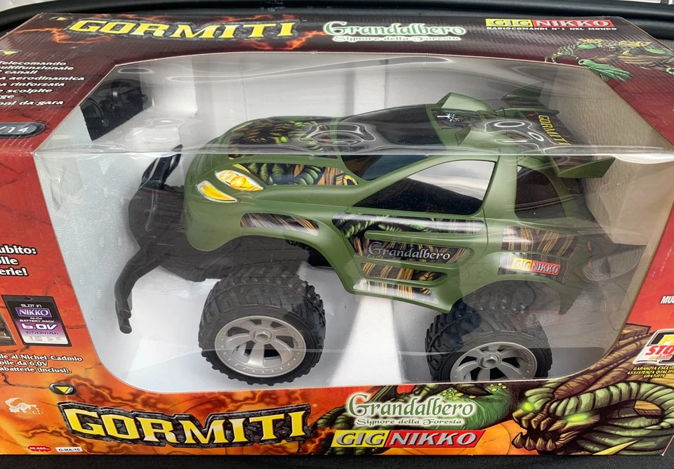 Macchina Radiocomandata Gormiti Grandalbero Gig Nikko 1/14 Verde - Immagine 2 di 3