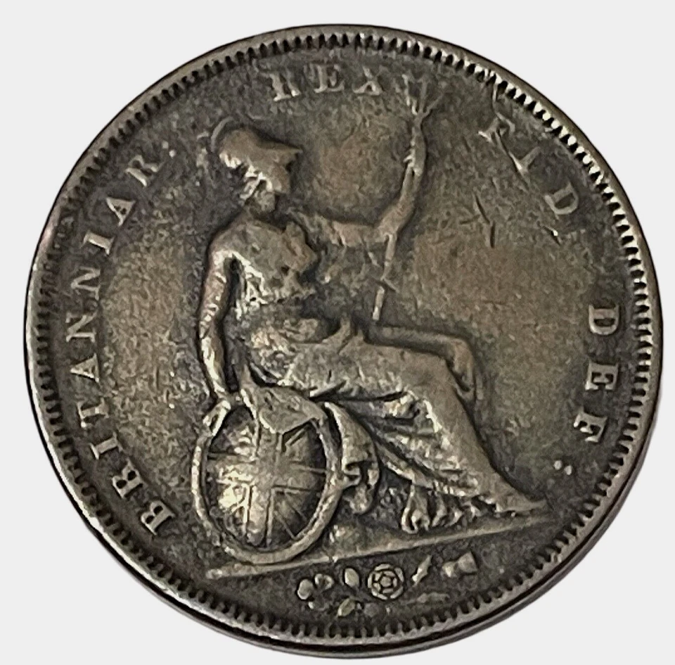 1831 Great Britain King William 1 Penny Large World Cent Coin KM# 707 Lot B5-623 - Image 2 of 4