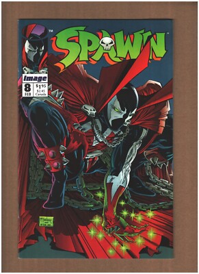 Spawn #8 Image Comics 1993 Todd McFarlane Alan Moore FN/VF 7.0