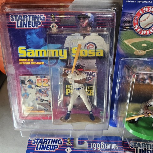 Lot Of 8 New Sealed Starting Lineup Basebal Action Figures Sosa Piazza Mcgwire - Picture 3 of 10