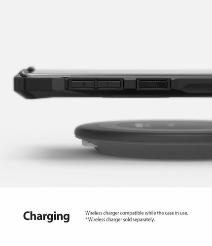 Ringke Fusion X Cover Case Schutzhülle für Samsung Galaxy Note 10 Schwarz - Zdjęcie 9 z 10