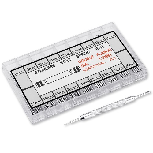 SPRING BAR PINS WATCHMAKERS TOOL Link Remover For Wrist Watch Band Strap Repair - Picture 2 of 7