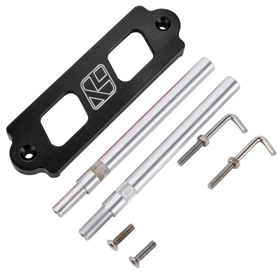 For Honda Civic Integra Battery Tie Down Hold Down Rod With Stainless Tray Hooks - Image 4 of 4