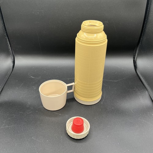 Vintage Thermos Plastic Vacuum Bottle with Glass LIner 16 ounces - Picture 4 of 15