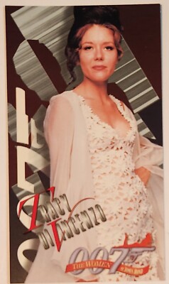 Women of James Bond Bond's Best Chase card B2 Inkworks 1998