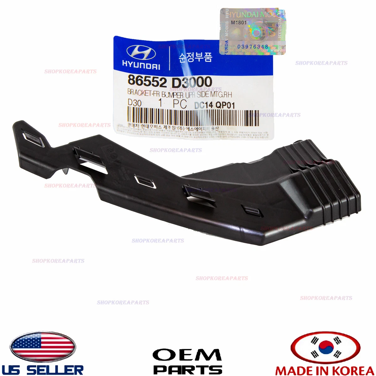 Genuine Front Bumper Upper Bracket Right Passenger Side ⭐OEM  