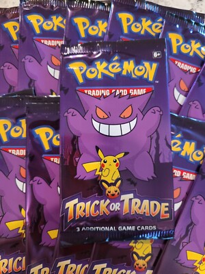🚨2022 Pokemon Halloween Cards Trick or Treat Trade BOOster 15