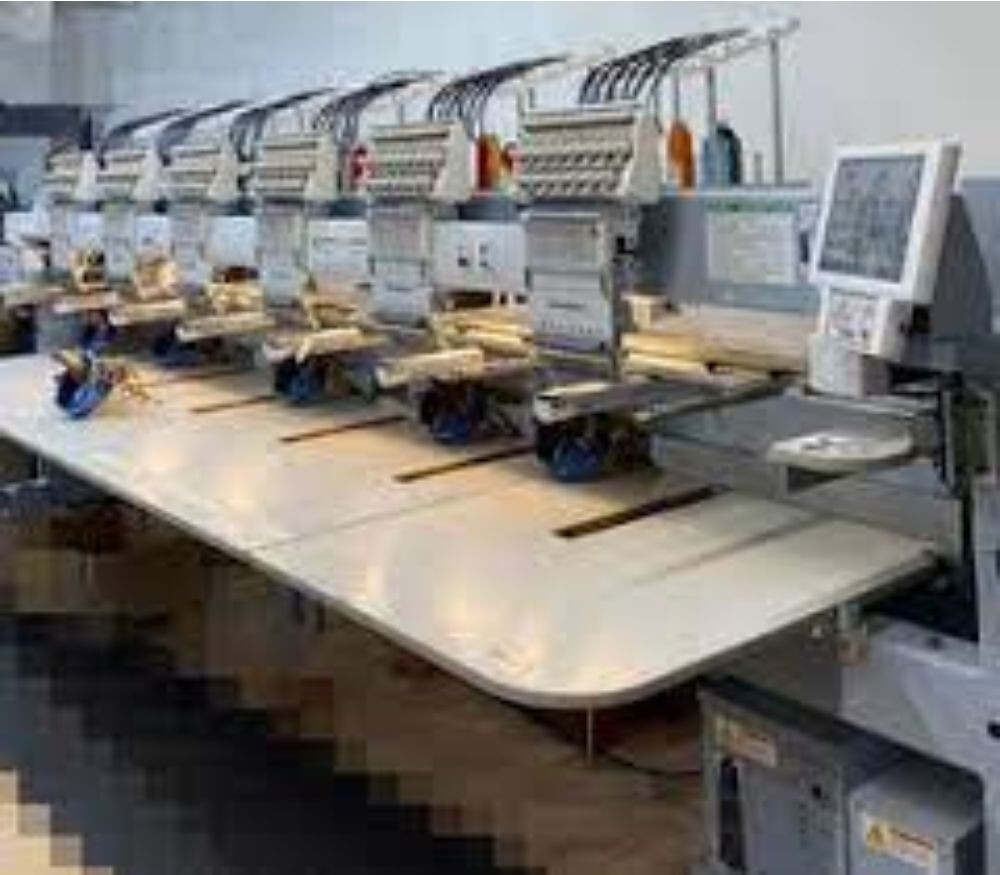 りぼん樣専用購入14500 XXL BARUDAN K SERIES 6 HEAD EMBROIDERY MACHINE | eBay
