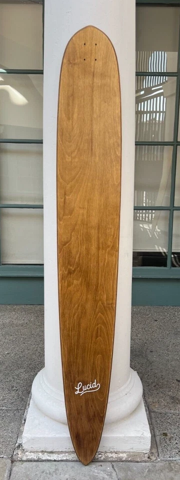 Longboard Skateboard de BIRCH Longboards 68" x 10 - SOLO CUBIERTA Hecho en California Foto 2 de 4