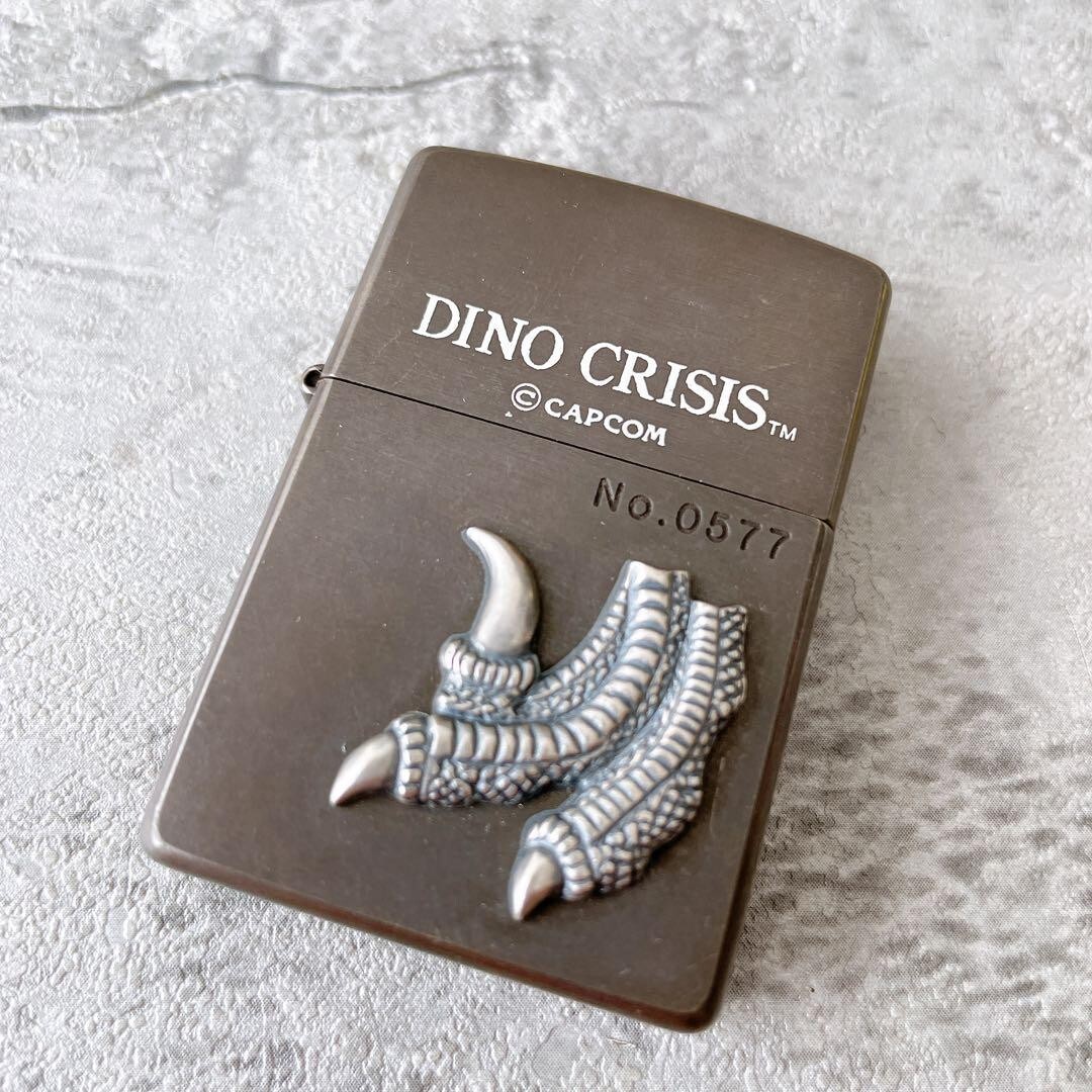 廃盤 希少 zippo ディノクライシス Dino Crisis ジッポー（Qoo10