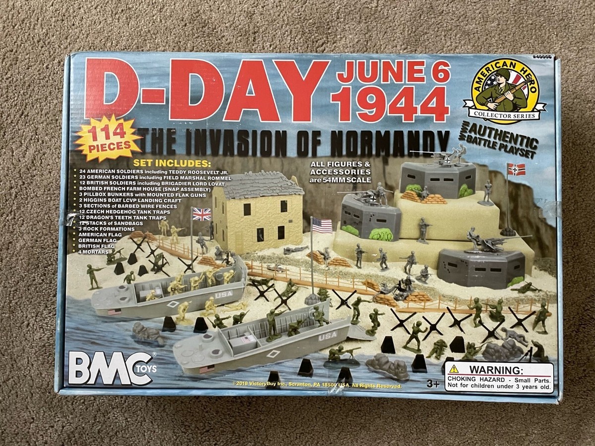 D-Day 1944 ミリタリーフィギュアセット Army D-Day 1944 Figures