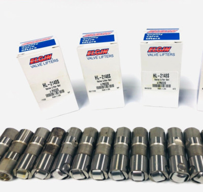 ELGIN Hydraulic Roller Lifters/12 for 1987-2013 Chevy/GMC 3.8L+4.3L V6 USA-made