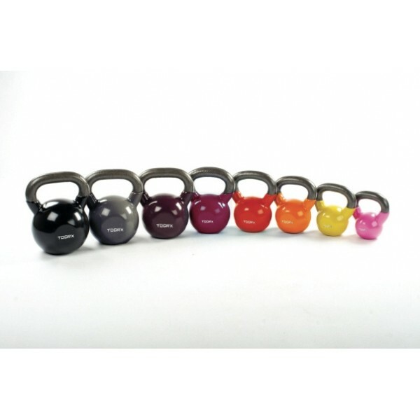 40913 KETTLEBELL KG.06 RIVESTITA IN VINILE COLORE GIAL