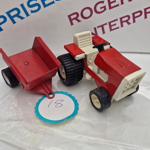 Choose 1970s Tiny Tonka Tractor And Trailers Various Colour Combinations - Picture 55 of 68