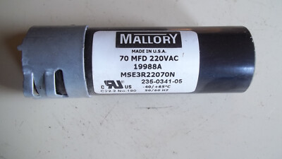 Genie Capacitor 19988a BlueCatELE 70 MFD Garage Door Opener Capacitor