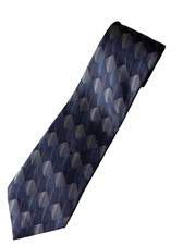 Ferucci Silk Tie Blue Purple Geometric Diamond Professional Party Business