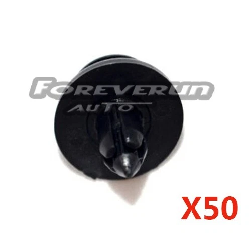 50 Pcs 7mm Bumper Fender Liner Fastener Retainer Clips For Toyota Lexus Scion - Image 3 of 3