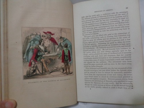 1860 RARE Pioneer Heroes of the New World Hand Colored Engravings - Picture 6 of 12
