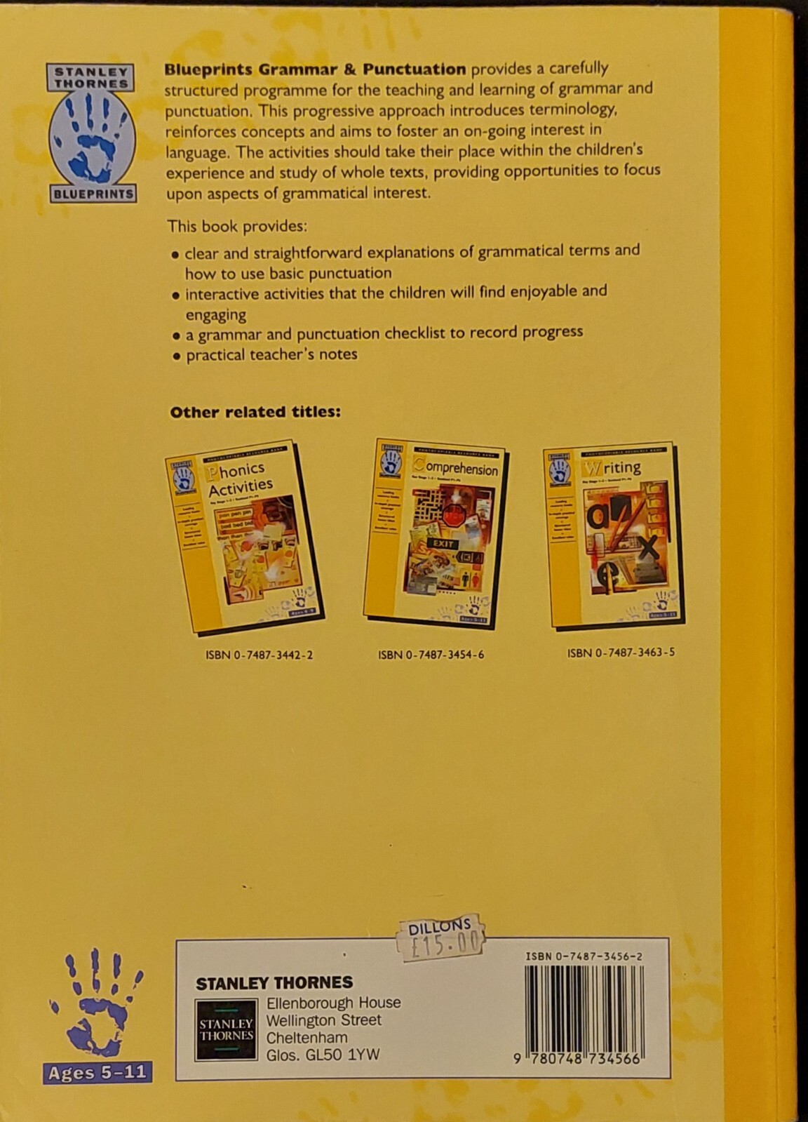 Grammar & Punctuation Key Stage 1 2 Pie Corbett 9780748734566 English