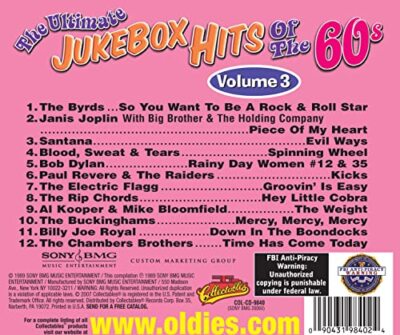 Jukebox Hits of The '60s - Volume 3