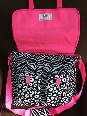 JUSTICE MESSENGER BAG INITIAL 