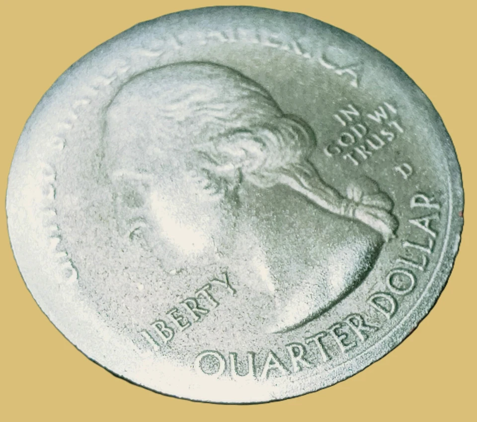 2016 D Quarter Die Adjustment Strike 1st Strike In New Die set theRam Mint Error - Image 4 of 4