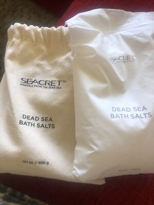 SEACRET Dead Sea Bath Salt 400g EXP 11/23 Free shipping | eBay