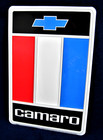 Chevy Camaro *Us Made* Embossed Metal Sign - Man Cave Garage Shop Bar Wall Décor