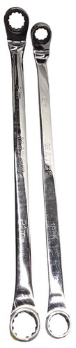 MATCO TOOLS XL 18MM/21MM METRIC FLEX-HEAD RATCHETING DOUBLE BOX WREN (EPJ025488) - Picture 2 of 12