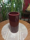 Vintage Haeger Pottery 8³/⁴" Mauve Color Cylinder Vase #917