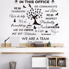 Office Inspirational Quotes Wall Decals Office Wall Decor Motivational Teamwo...