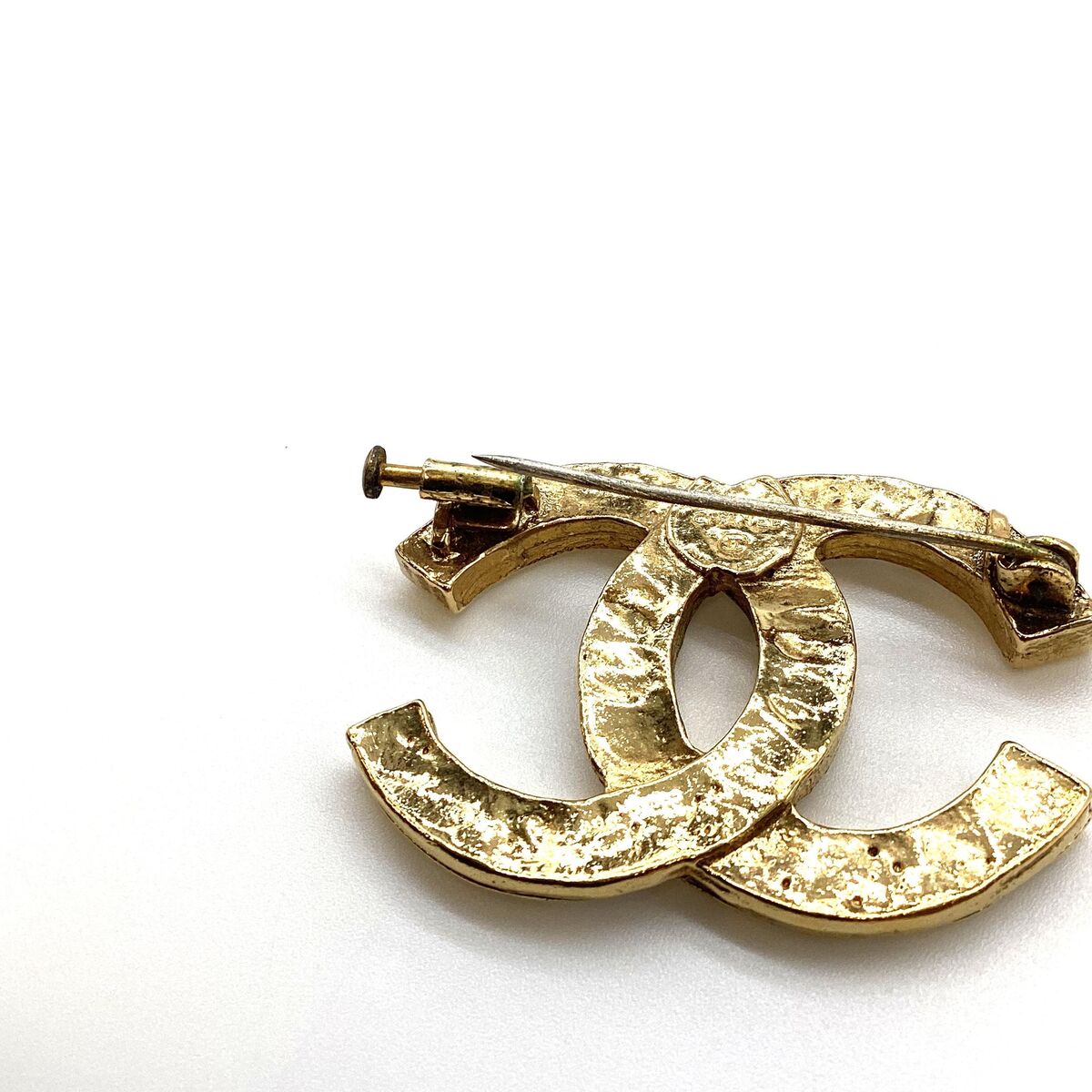 Authentic CHANEL CC Mark Brooch Gold Brass #36631843 | eBay Authentic CHANEL CC Mark Brooch Gold Brass #36631843 | eBay