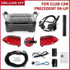 Complete Deluxe Light Kit for Club Car Precedent - Turn Signals Bucket Harness