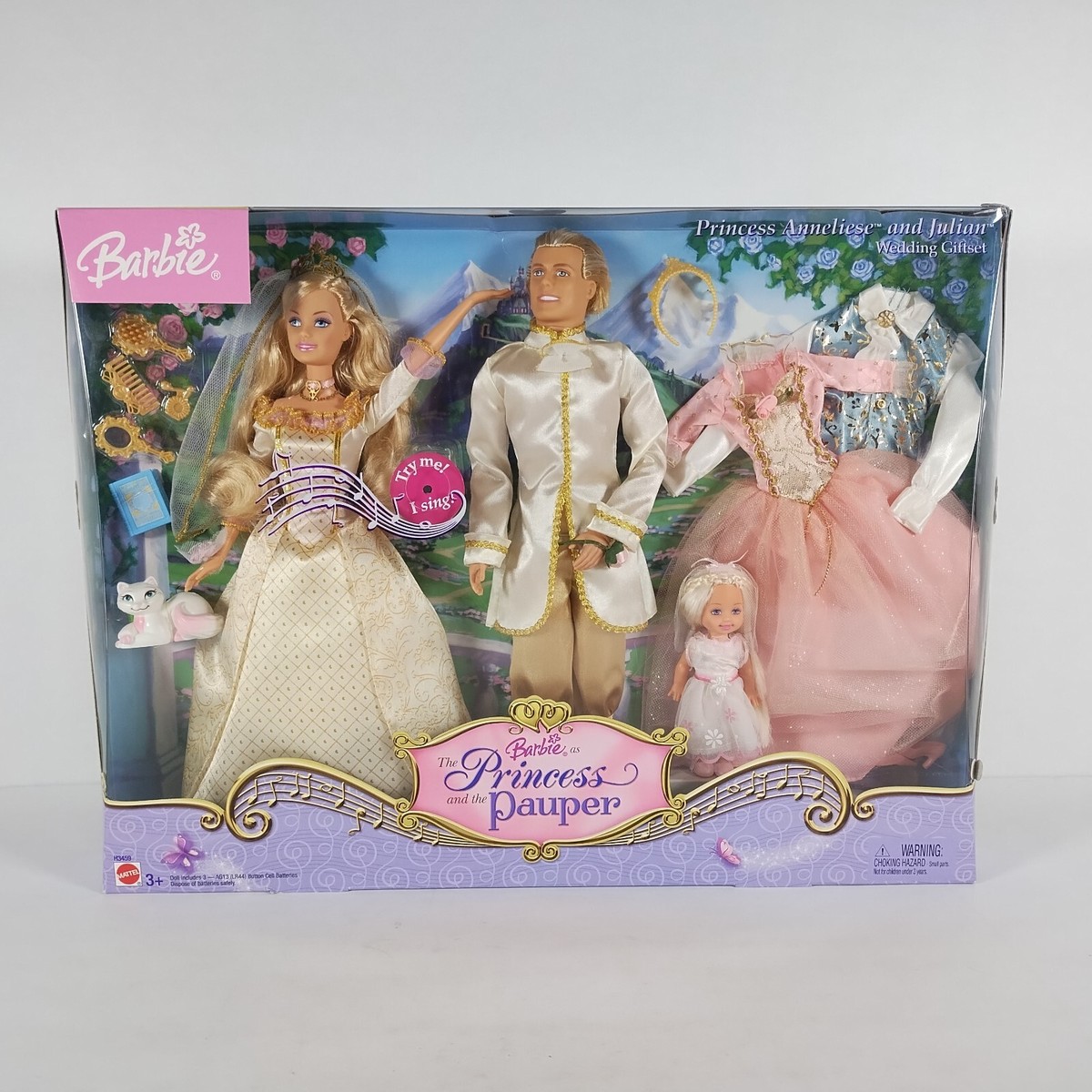 Pauper Julian Princess And The Pauper Wedding Barbie The Princess