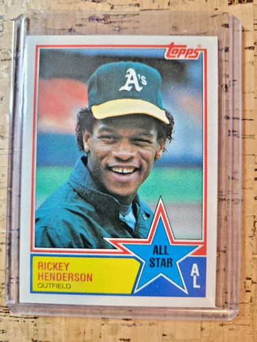1983 Topps - All-Star Rickey Henderson #391