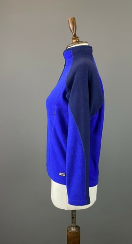 Kid's Patagonia Blue 1/4 Zip High Neck Long Sleeve Fleece Sweater Size XL - Picture 3 of 9