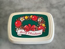 AVON CHRISTMAS MESSAGE Soap Old Boxed WEINACHTS SEIFE Savon Joyeux Noel Unused
