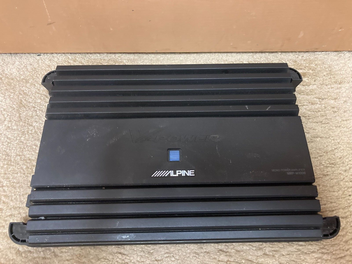 ALPINE MRP-M450 モノパワーアンプ Alpine MRP-M450 1-Channel Car Amp for sale online | eBay
