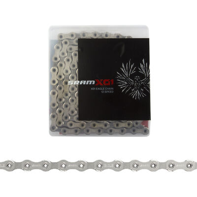 New SRAM X01 Eagle 12 Speed Chain 126 Links Hollow Pin MTB Chain PC-X01